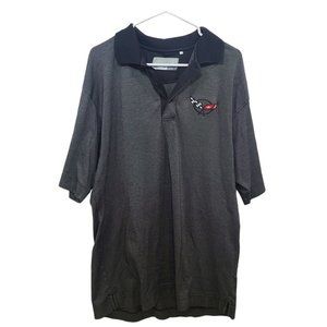 CHEVROLET CORVETTE POLO SHIRT - LG - CUTTER BUCK - CHEVY CORVETTE CB DRYTEC S044